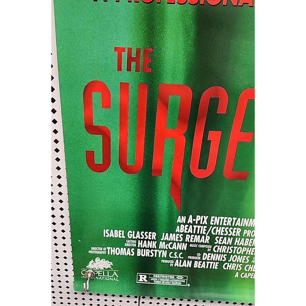 The Surgeon Movie Poster 27x40 1995 Rare Horror
