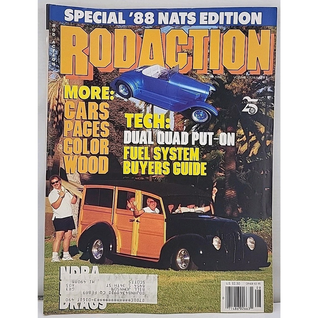Rod Action Magazine August 1988 Volume 17 Number 8