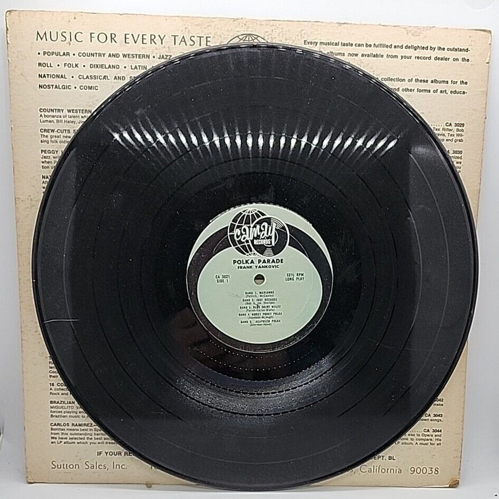 Frank Yankovic And His Orchestra - Polka Parade (Record)