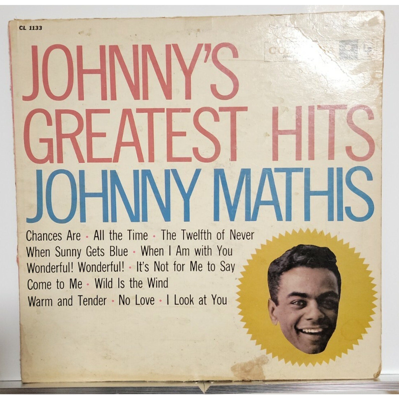 Johnny Mathis ‎– Johnny's Greatest Hits (Vinyl)