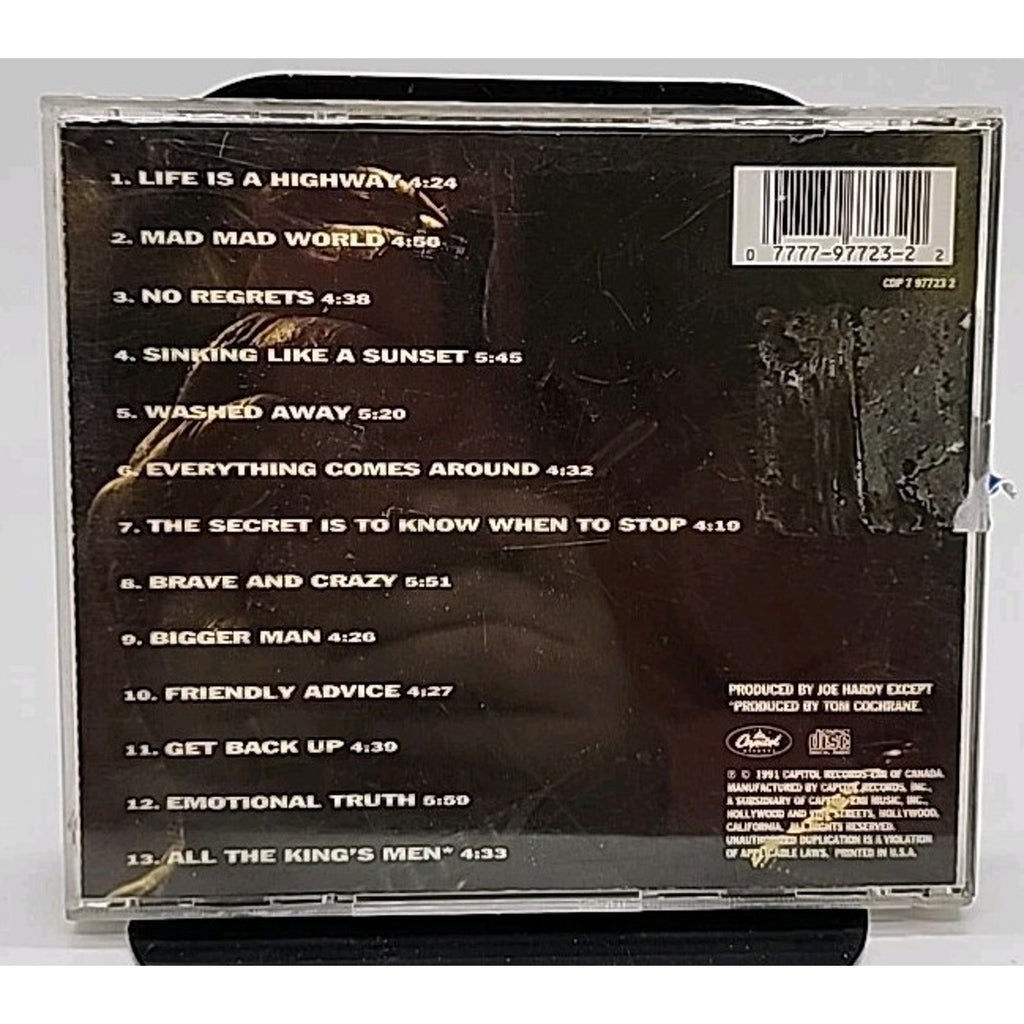 Mad Mad World by Tom Cochrane (CD, 1992)
