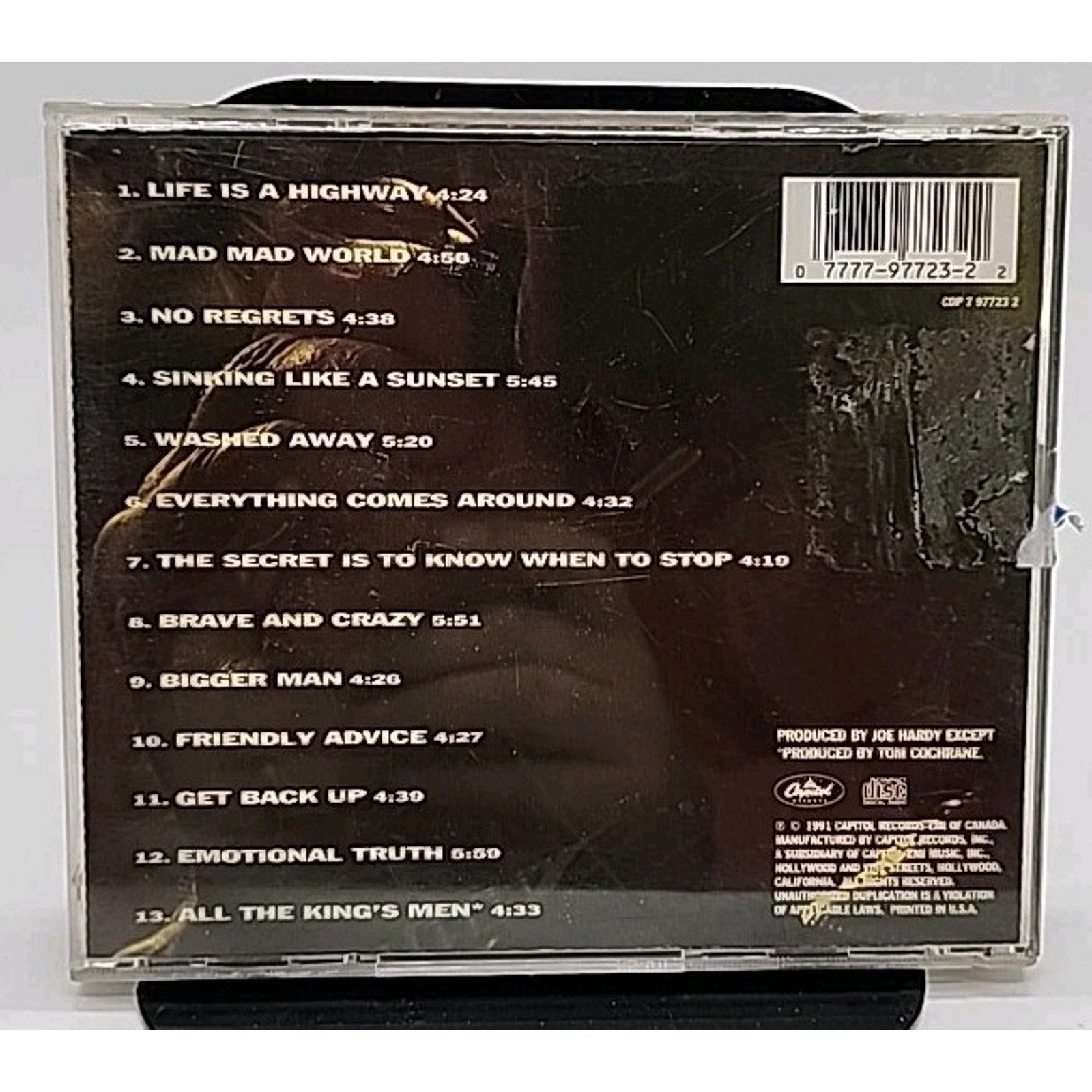 Mad Mad World by Tom Cochrane (CD, 1992)