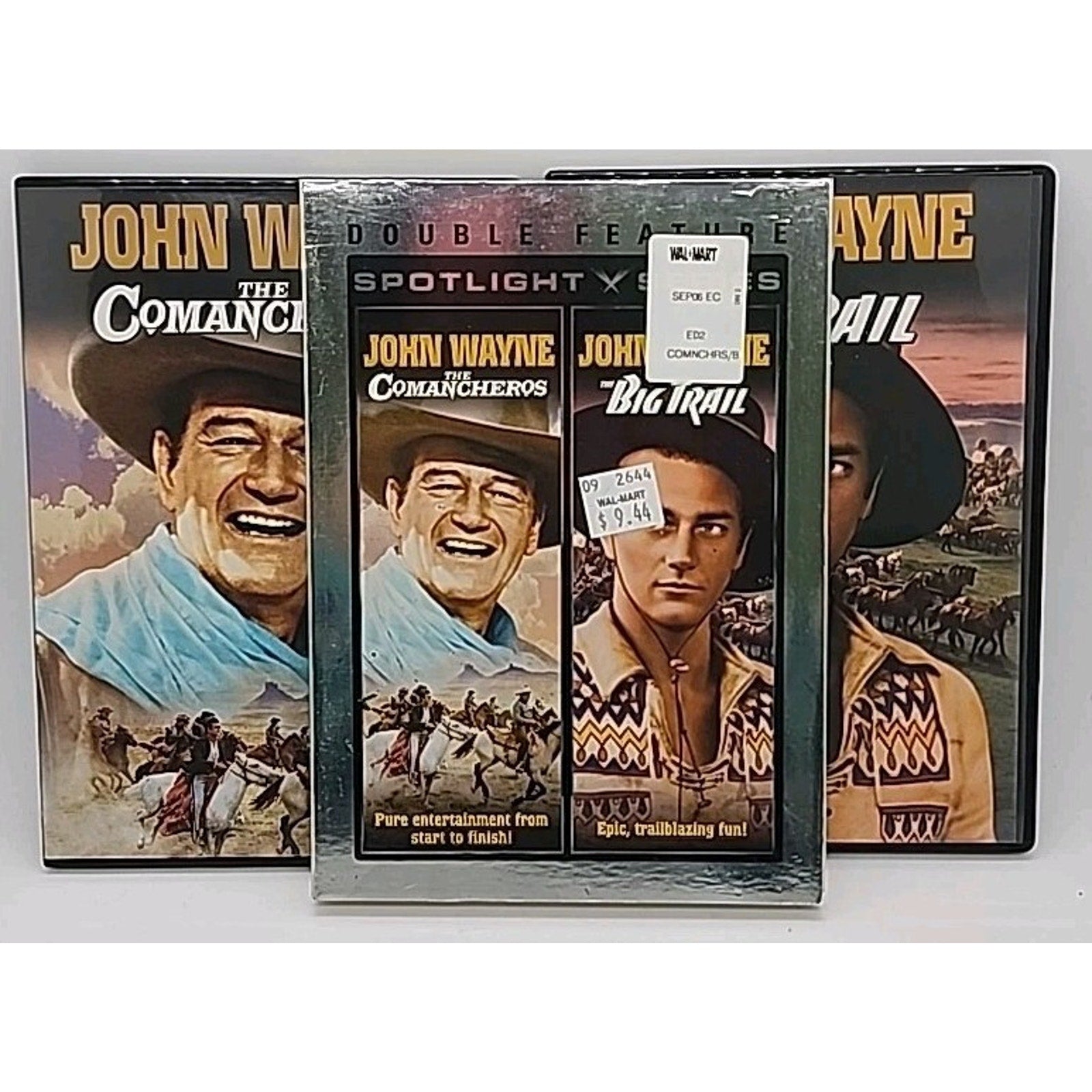 John Wayne Double Feature - The Comancheros And The Big Trail - 2 DVD