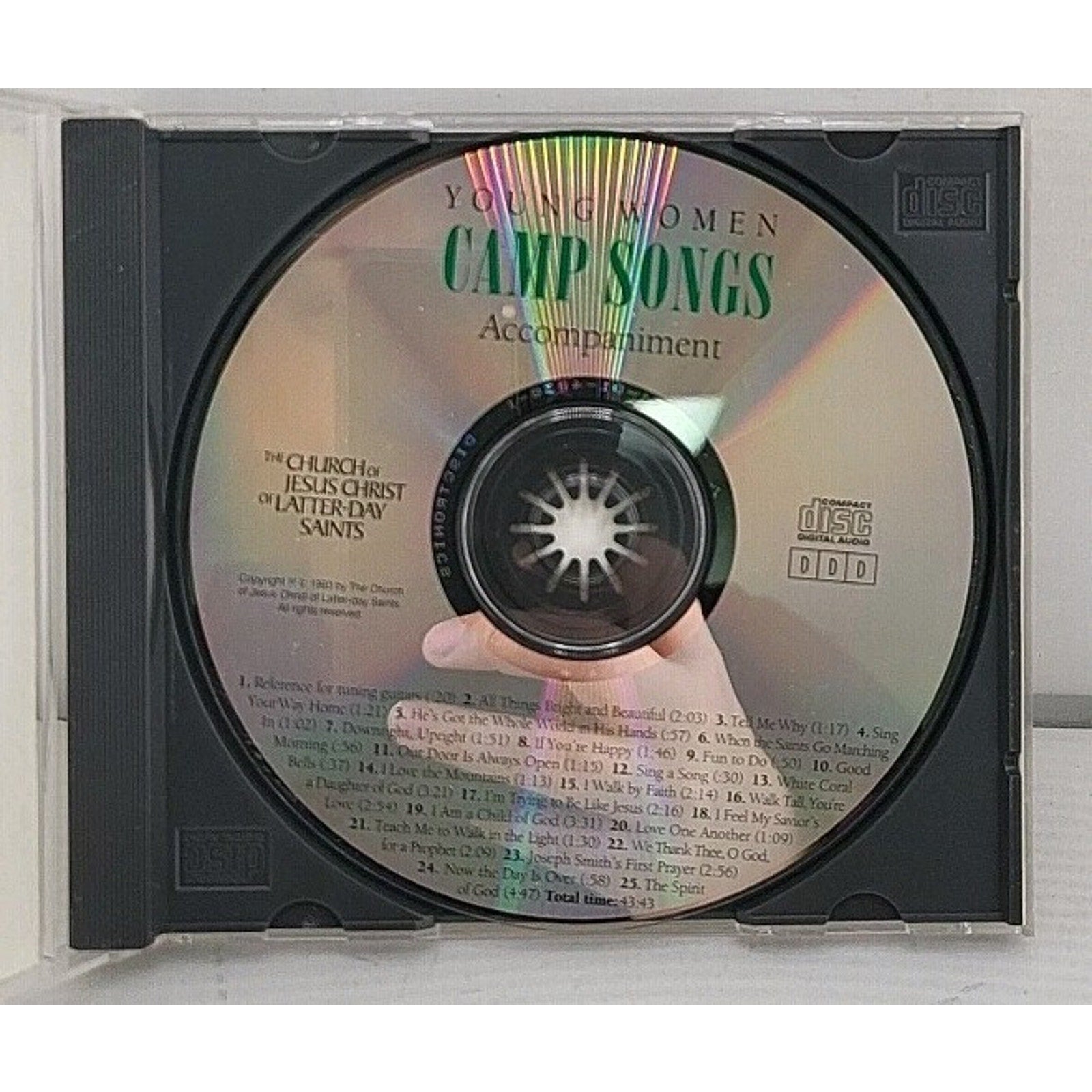 Young Women Camp Songs Accompaniment CD