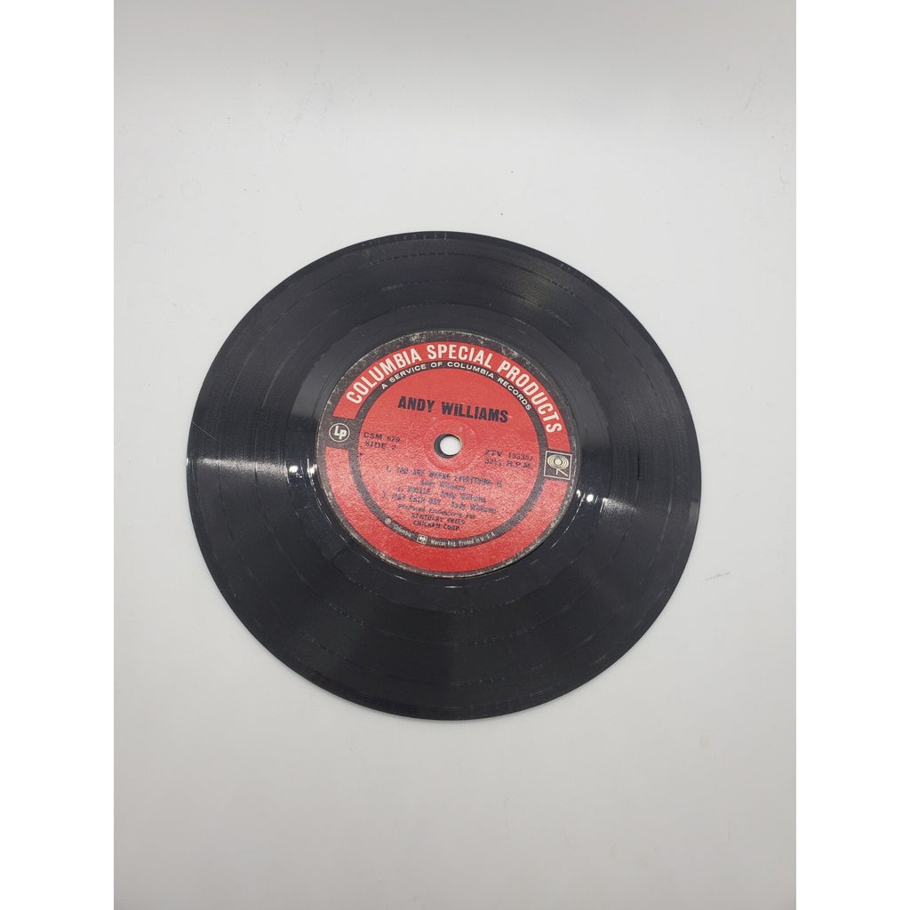 Andy Williams - A Taste Of Honey/You Are Where Everything Is