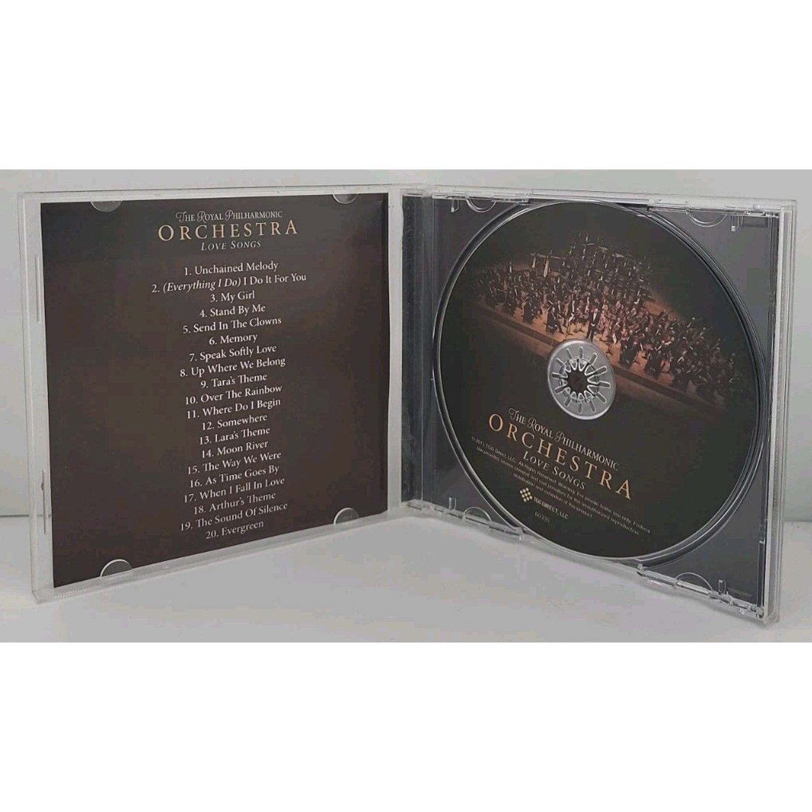 Love Songs by Royal Philharmonic Orchestra (CD, 2016)