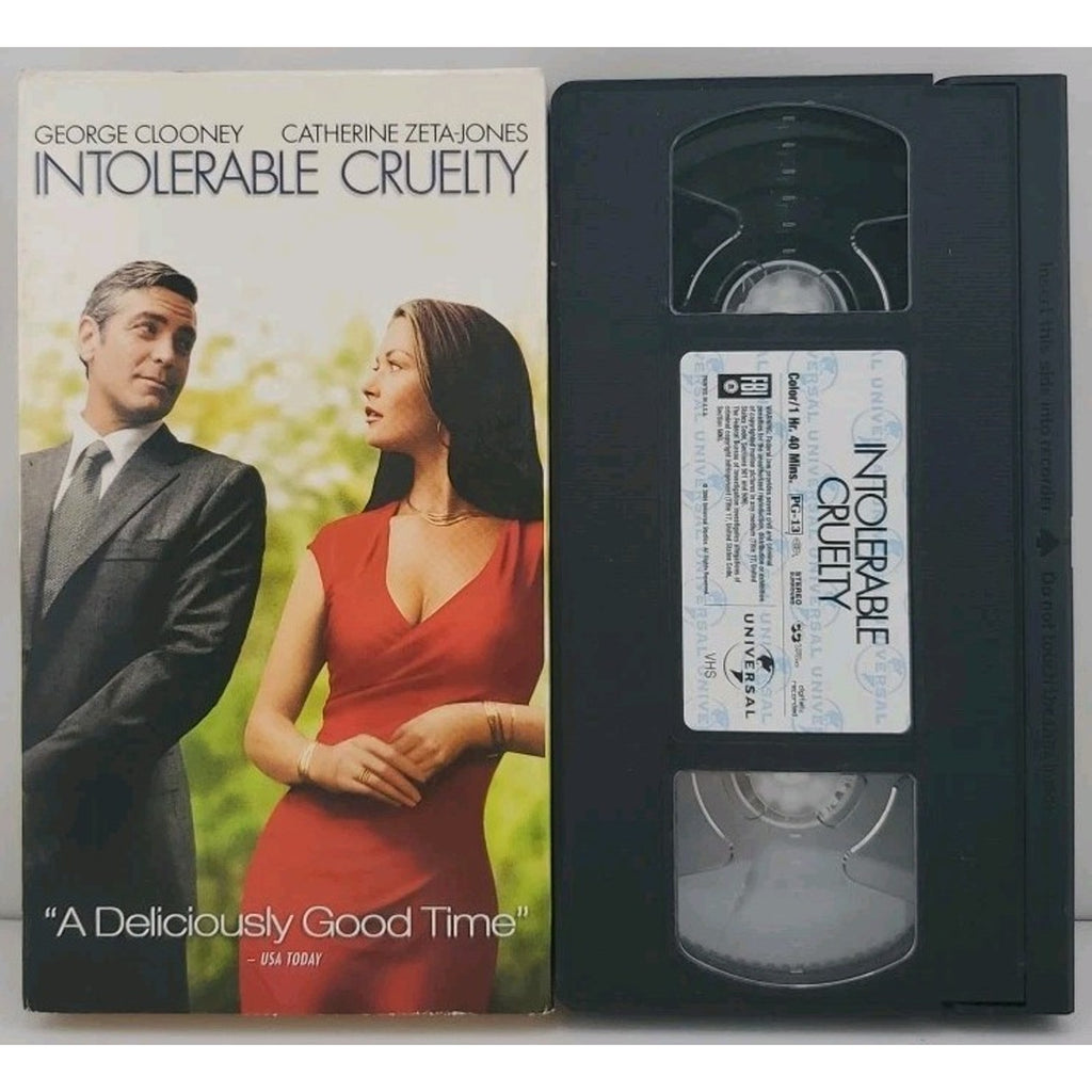 Intolerable Cruelty (VHS, 2004)