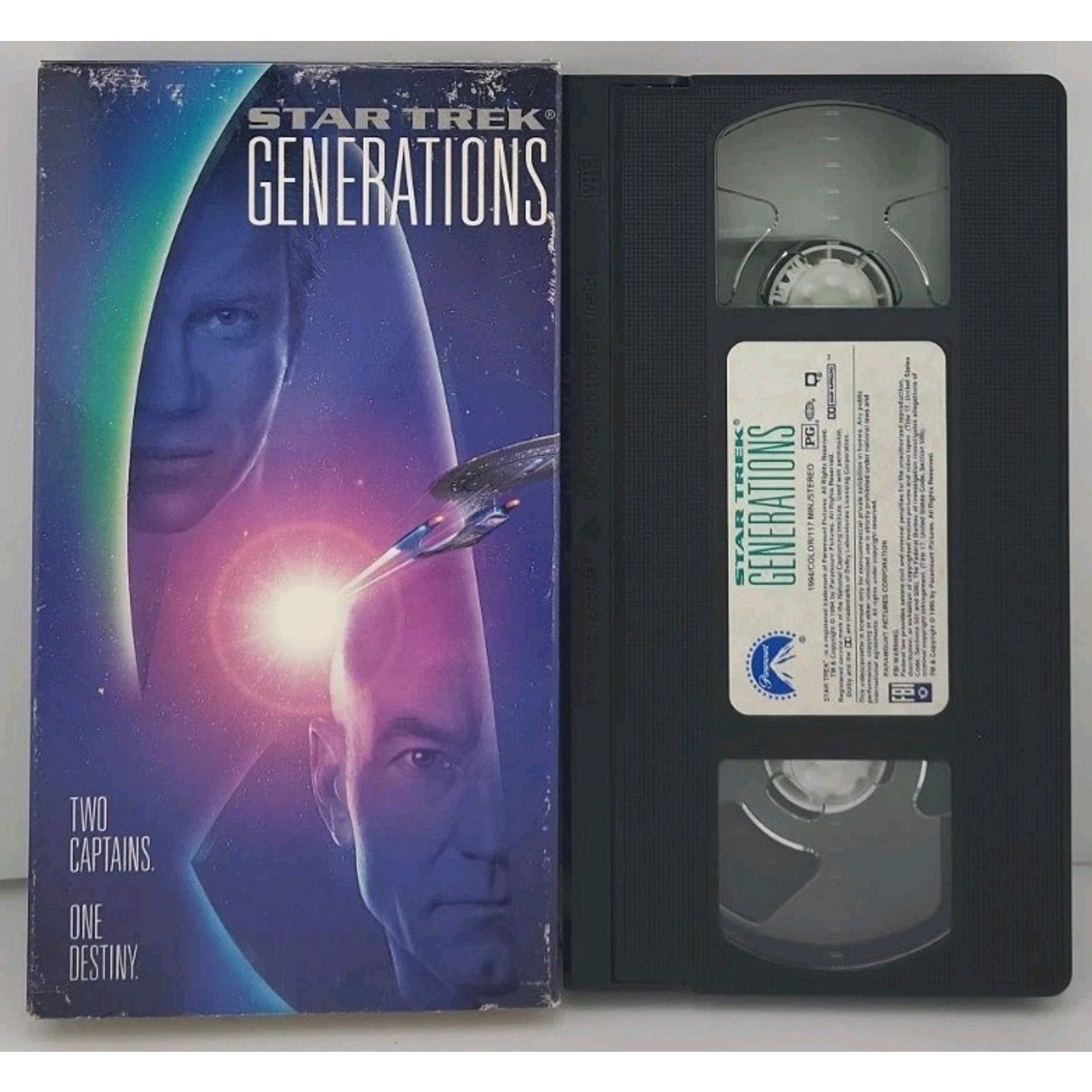 Star Trek: Generations (VHS, 1995)
