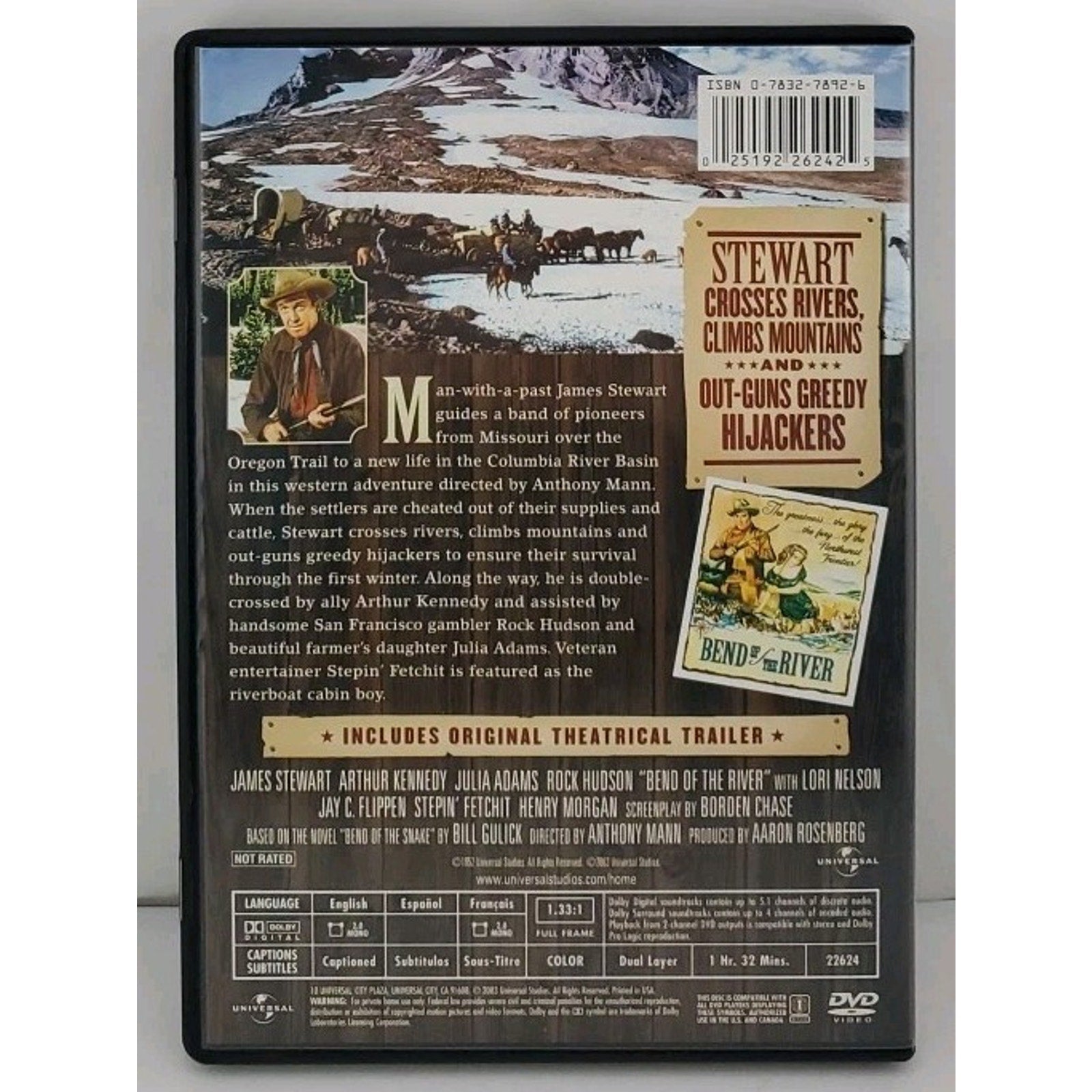Bend of the River (DVD, 1952)