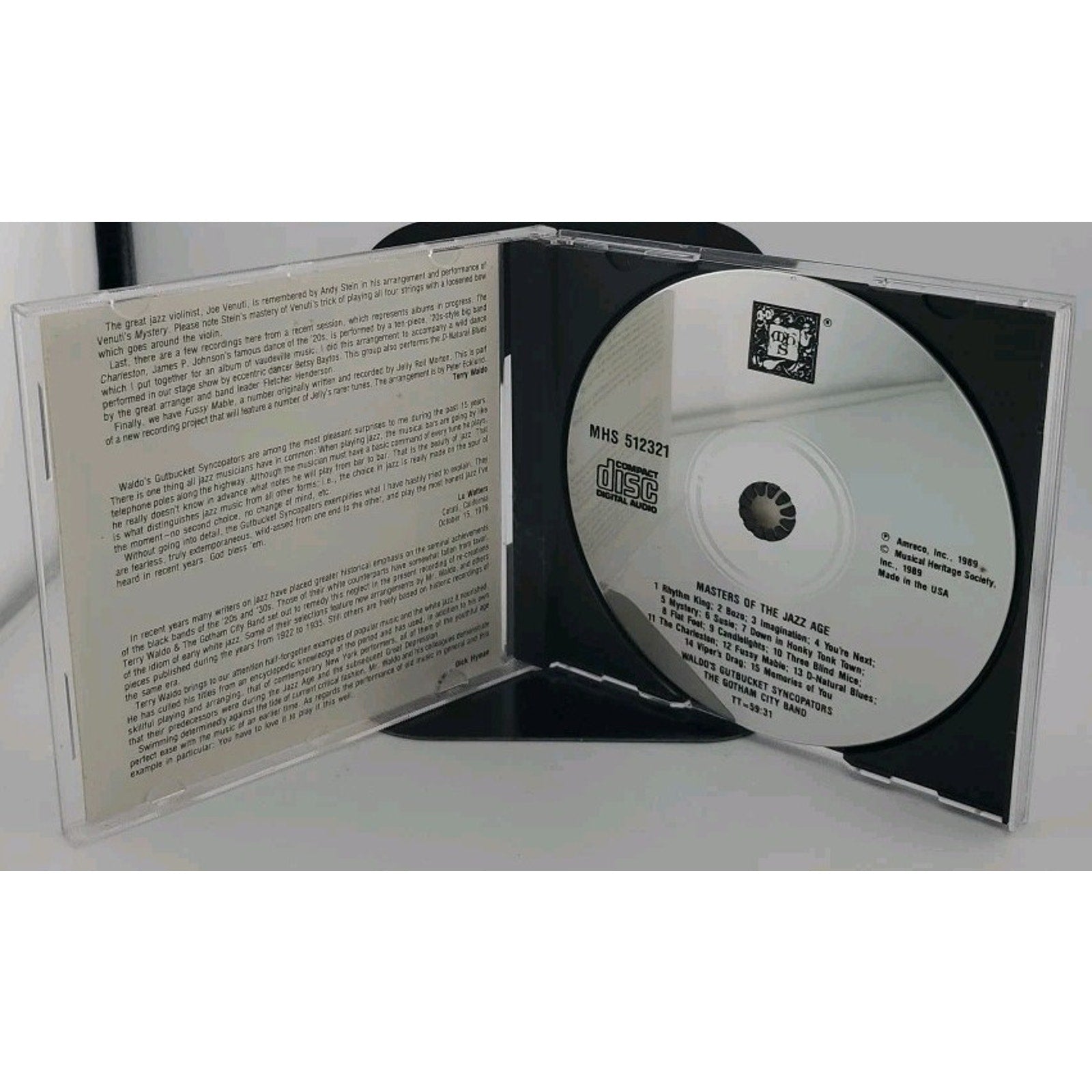 Masters Of The Jazz Age CD
