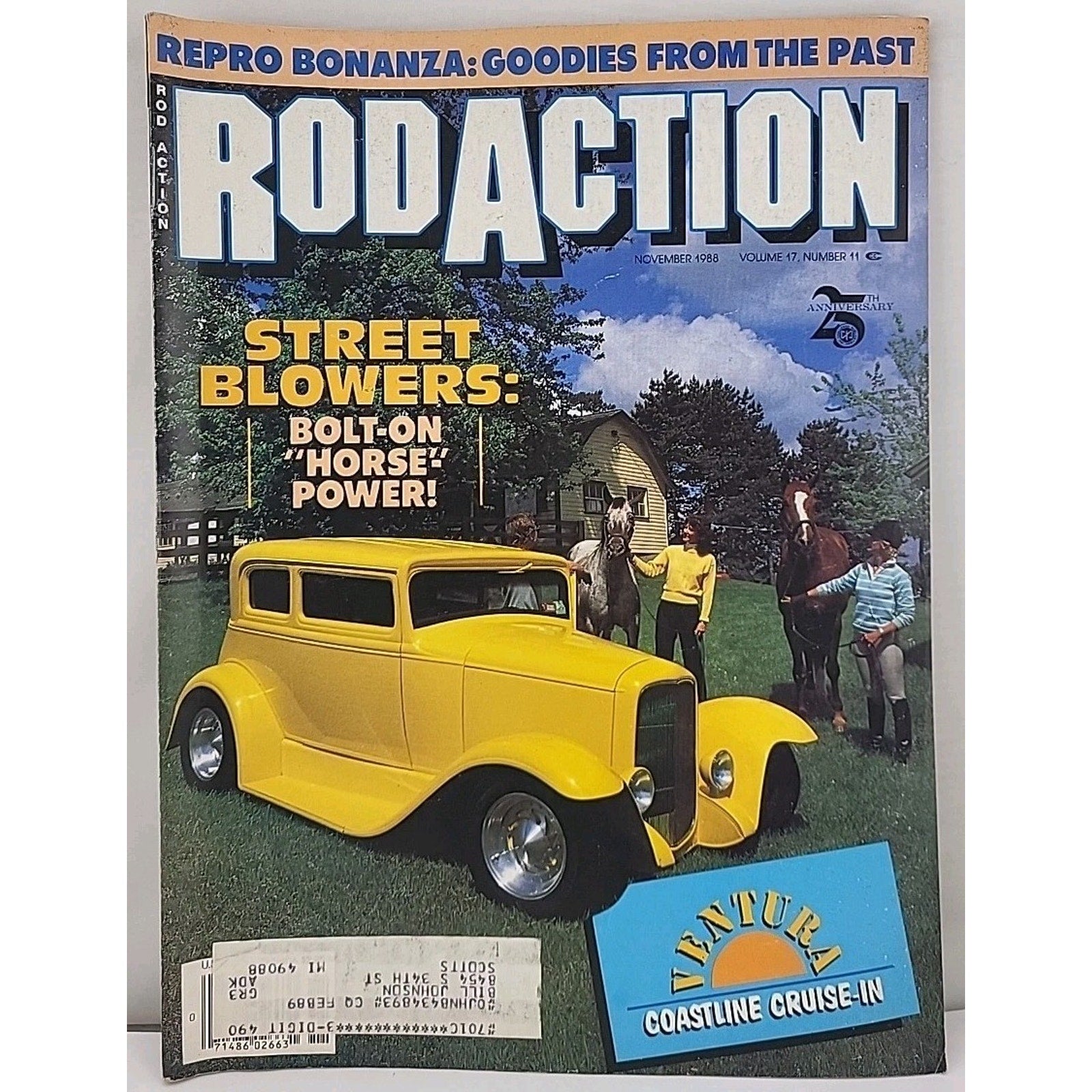 Rod Action Magazine November 1988 Volume 17 Number 11