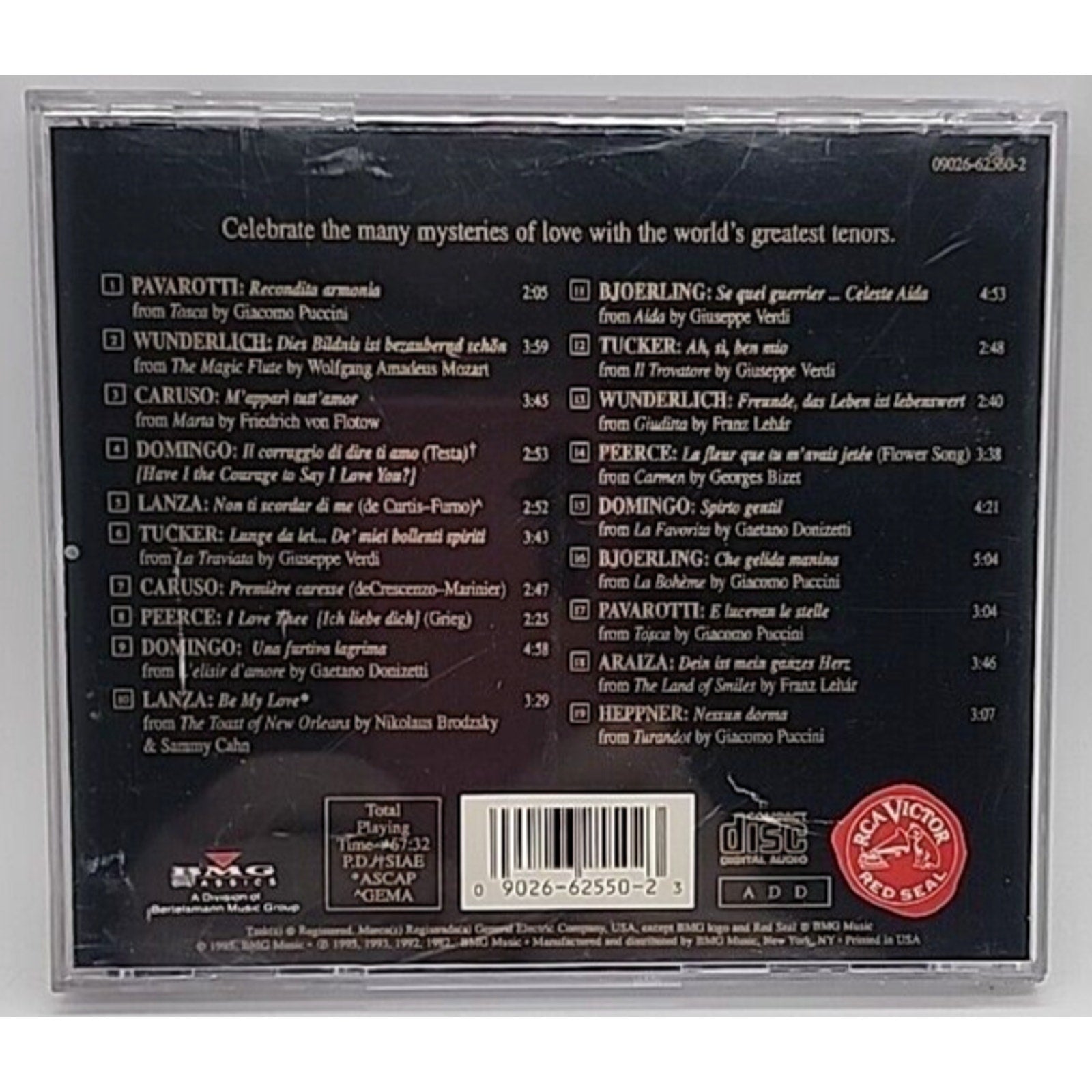 Ten Tenors In Love (CD BMG Music 1995)