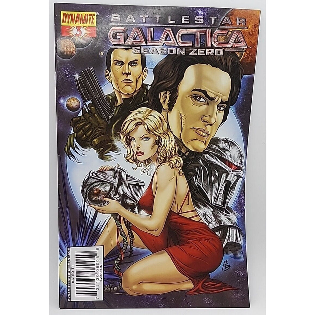 Battlestar Galactica: Season Zero #3, Cover B - 2007 - Dynamite Comics
