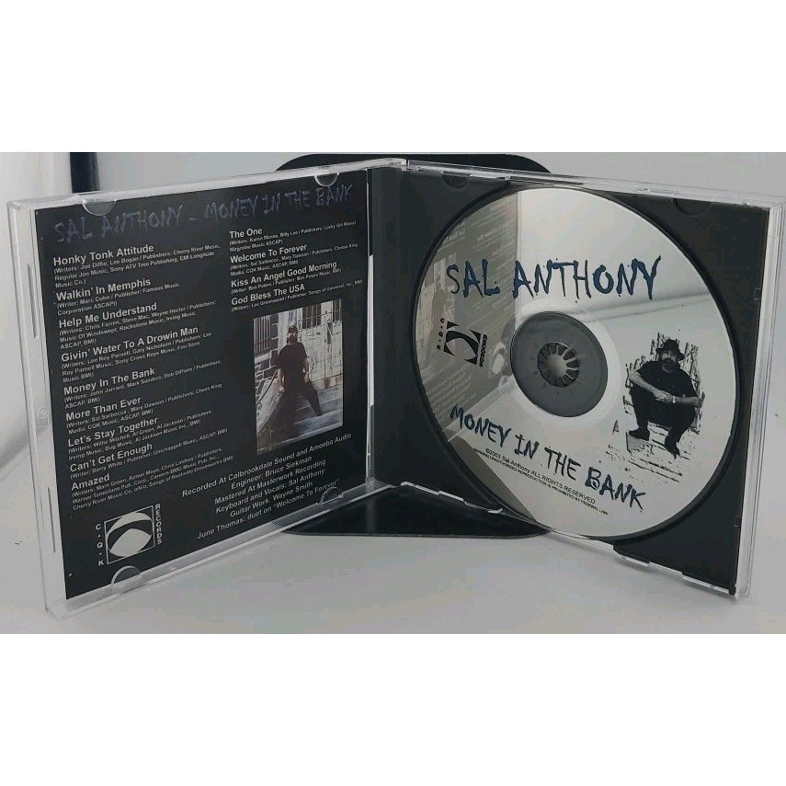 Money In the Bank CD - Sal Anthony