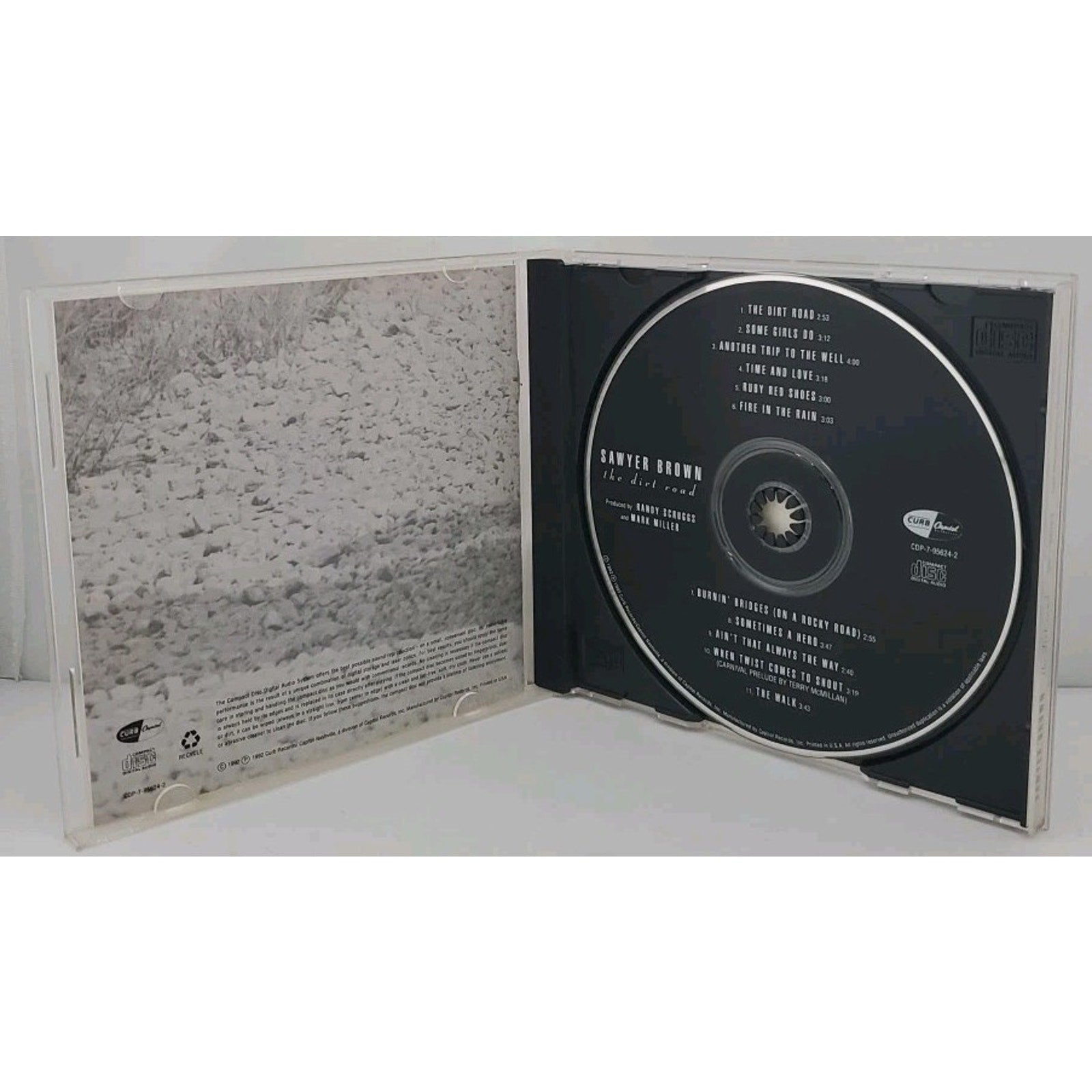 The Dirt Road by Sawyer Brown (CD, Album, 1992, Curb Records) 11 tracks
