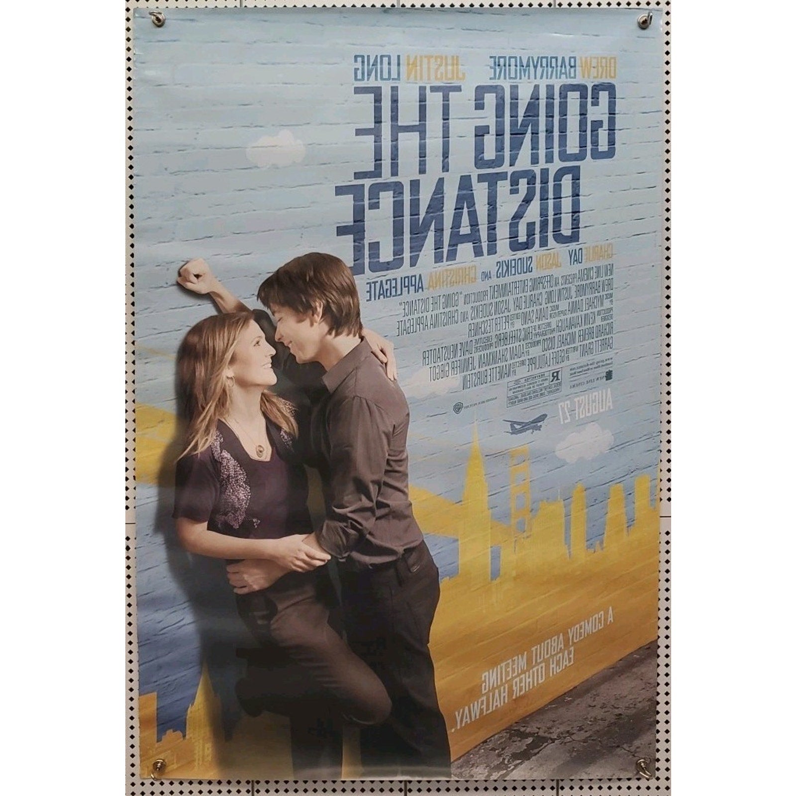 Going the Distance 40” by 27” 2010 Double Sided Movie Poster #61