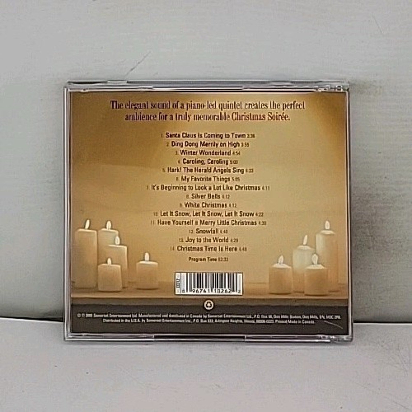 Christmas Soiree by The Dwyer Quintet (CD, 2008, Reflections)