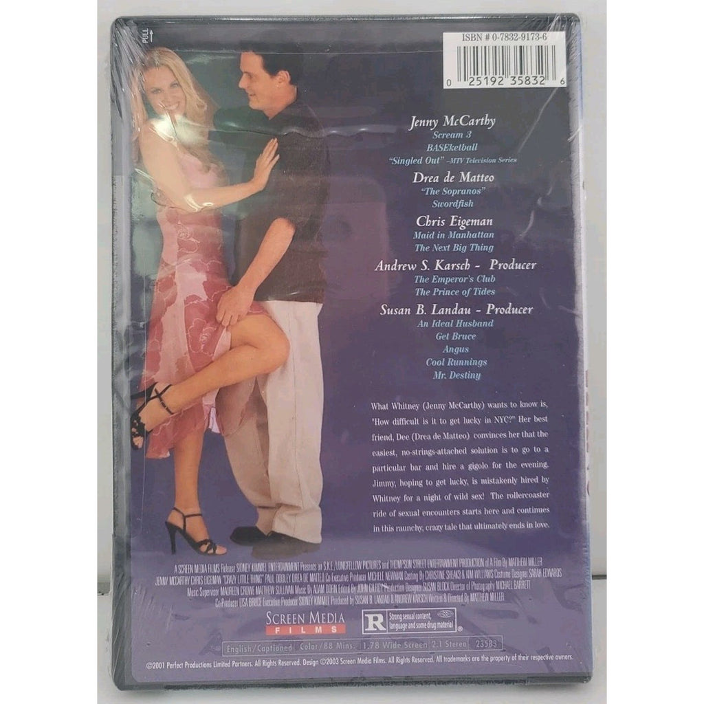 Crazy Little Thing (DVD, 2002) *Brand New*