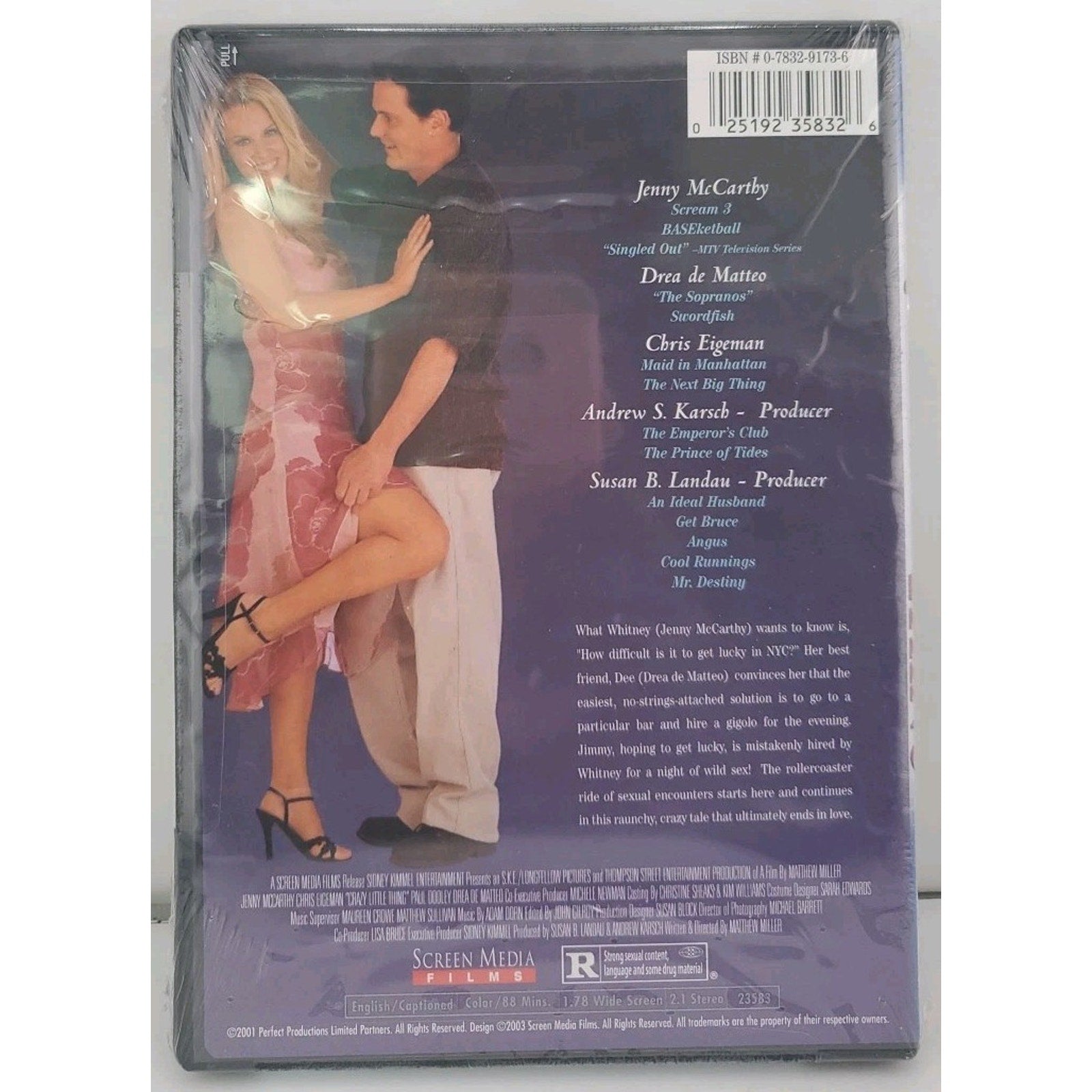 Crazy Little Thing (DVD, 2002) *Brand New*