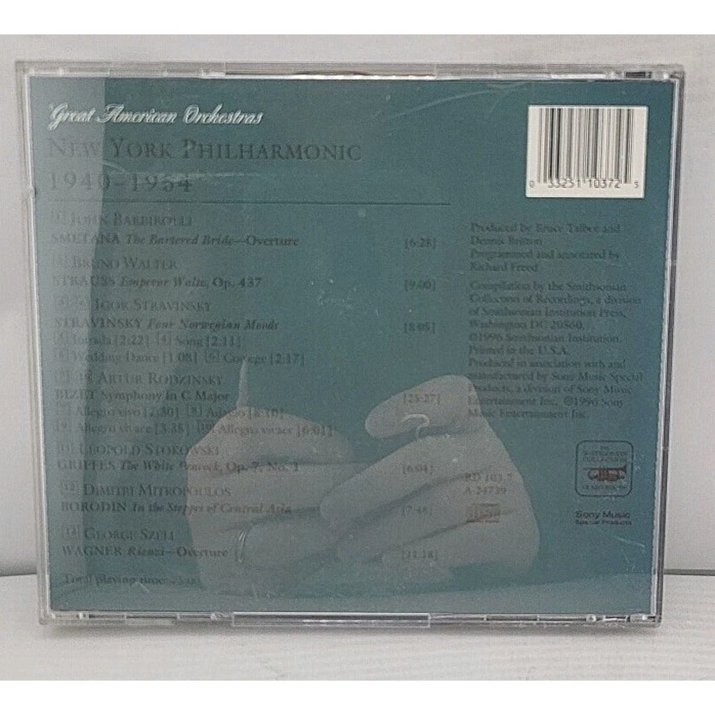Smithsonian Collection: The New York Philharmonic Orchestra (CD, 1996)