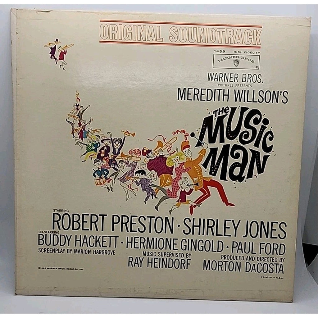The Music Man: Robert Preston, Shirley Jones Original Soundtrack Recording LP