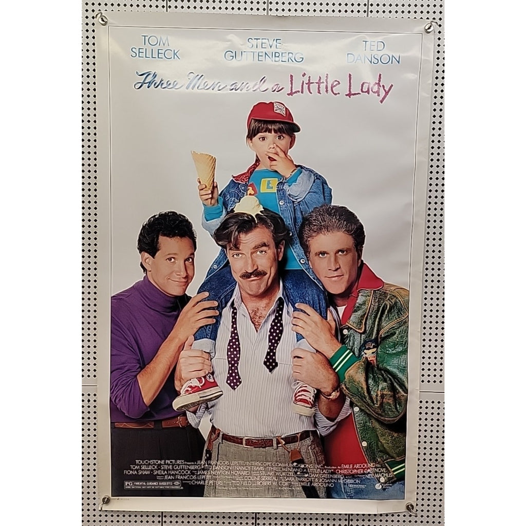 Three Men And A Little Lady 27"x40" Original Theatrical DS Movie Poster - Rolled