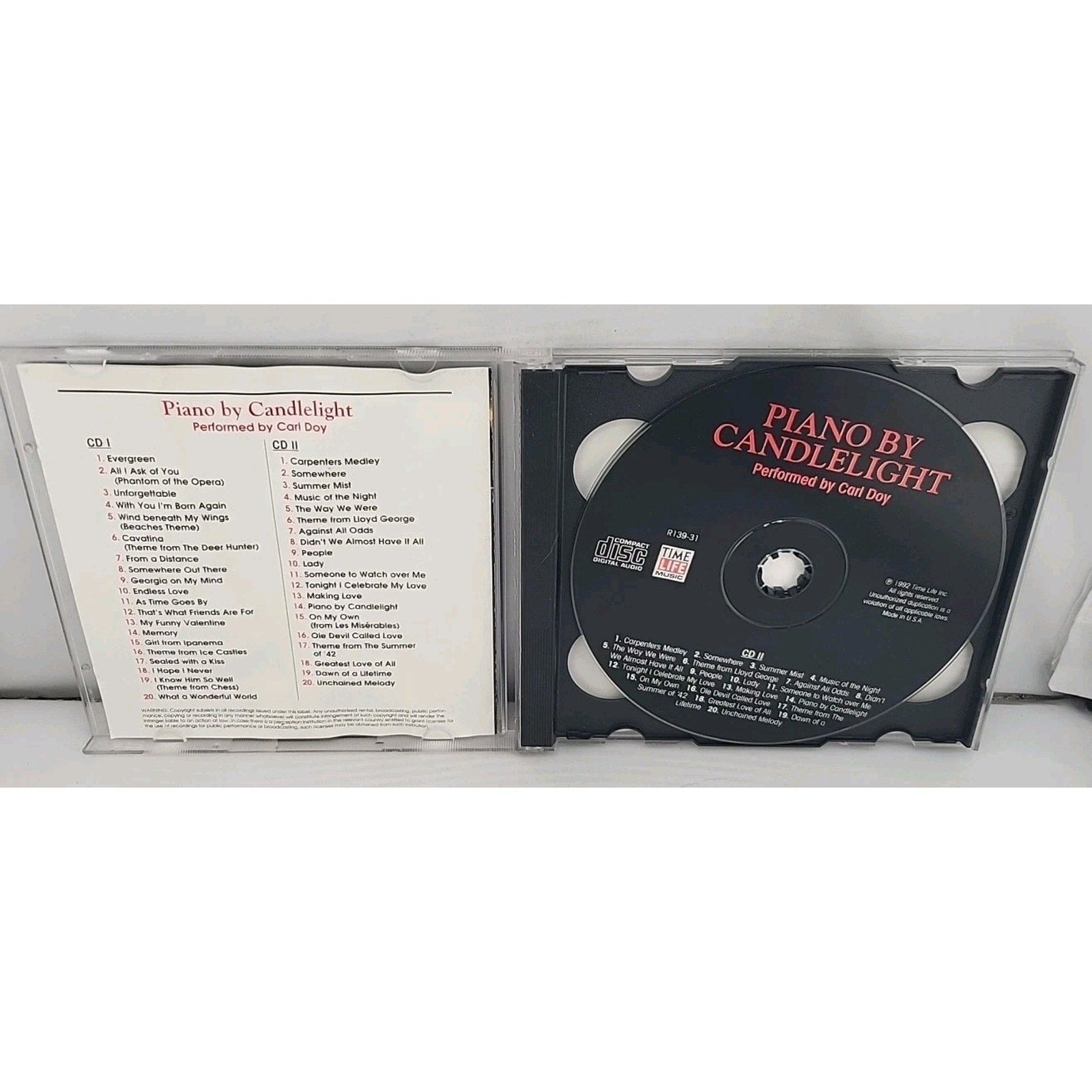 Piano by Candlelight [BMG] by Various Artists (CD, Aug-1997, 2 CD