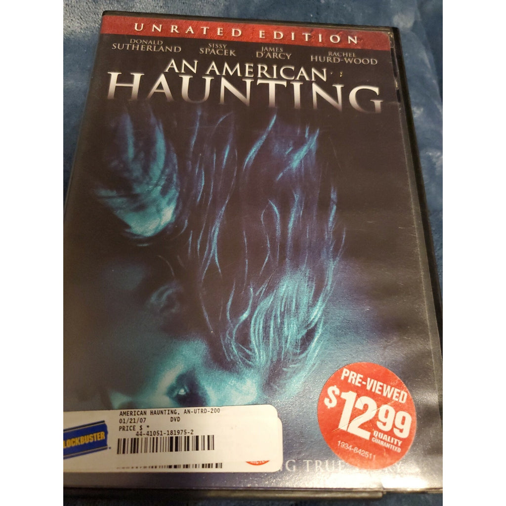 An American Haunting (DVD, 2005, UNRATED)