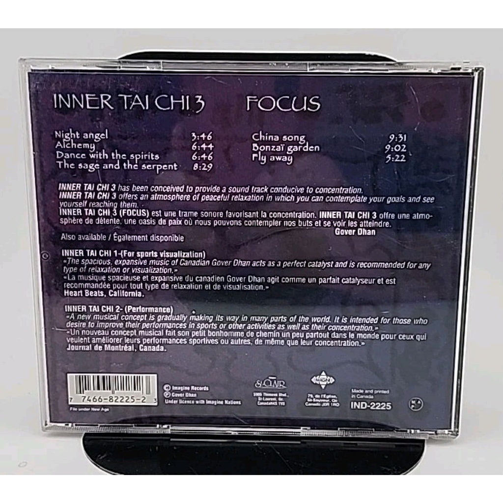 Inner Tai Chi 3 Gover Dhan Focus (CD)