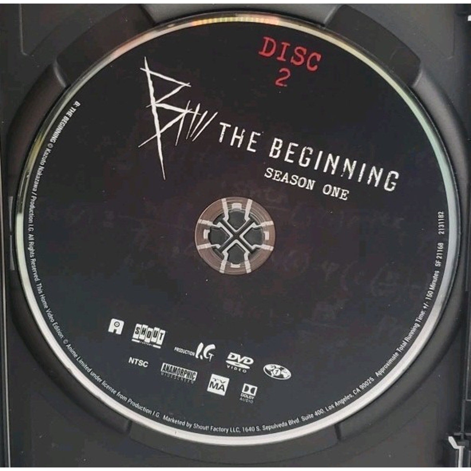 B The Beginning Season One - Disc 1 & 2 *DISC ONLY*