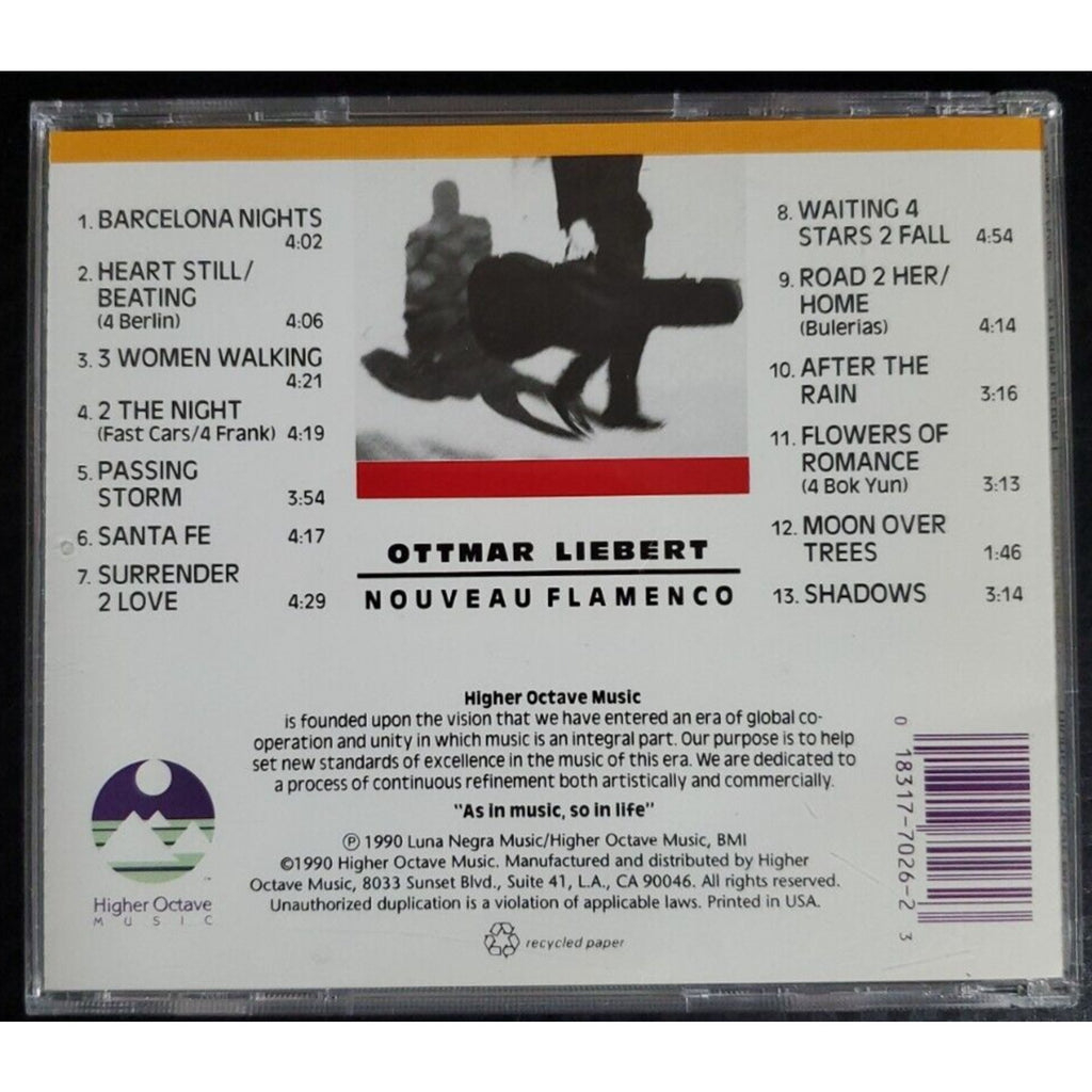 Nouveau Flamenco by Ottmar Liebert (CD, 1990)