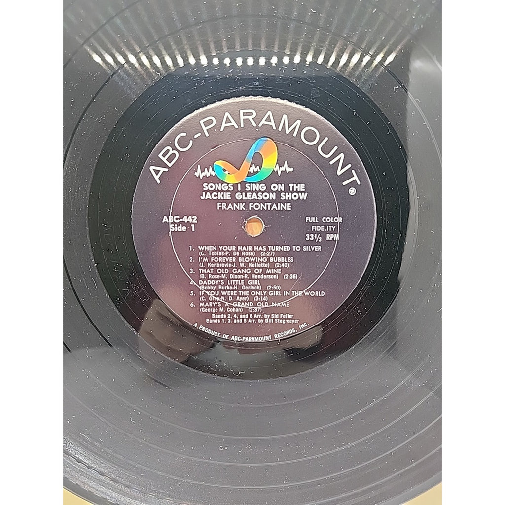 Frank Fontaine- Songs I Sing On The Jackie Gleason Show ABC 442 (Record)