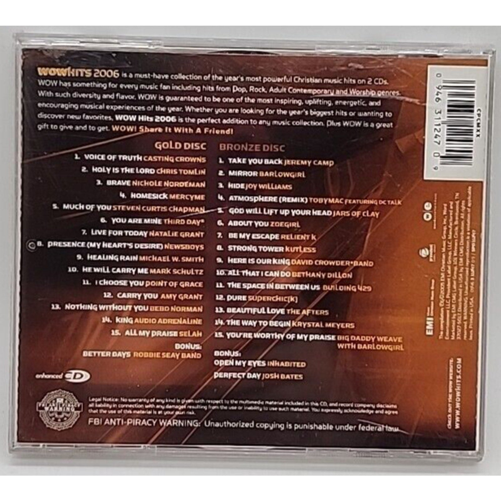 Wow Hits 2006 by Wow Hits (CD, 2005)