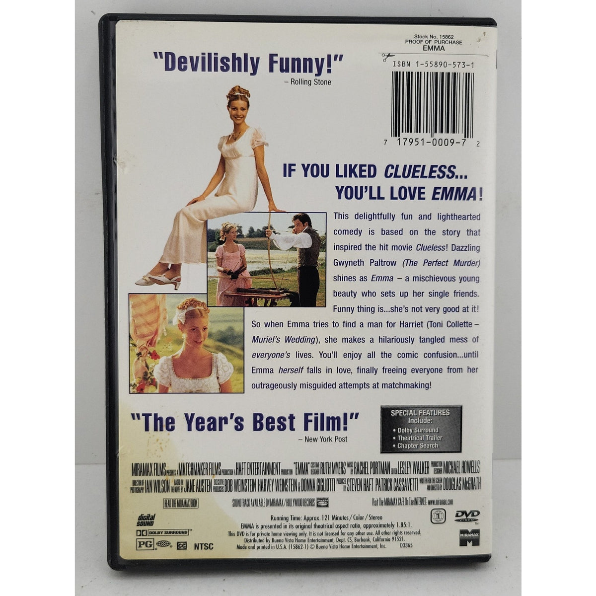 Emma (DVD, 1999)