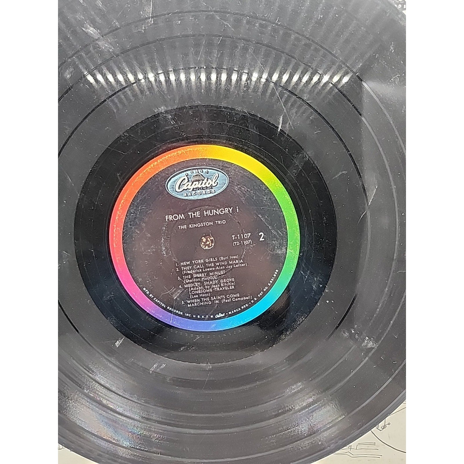 From The Hungry I The Kingston Trio (Record)