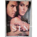 2000 Original Sin Movie Poster Banderas & Jolie Double Sided 27 x 40