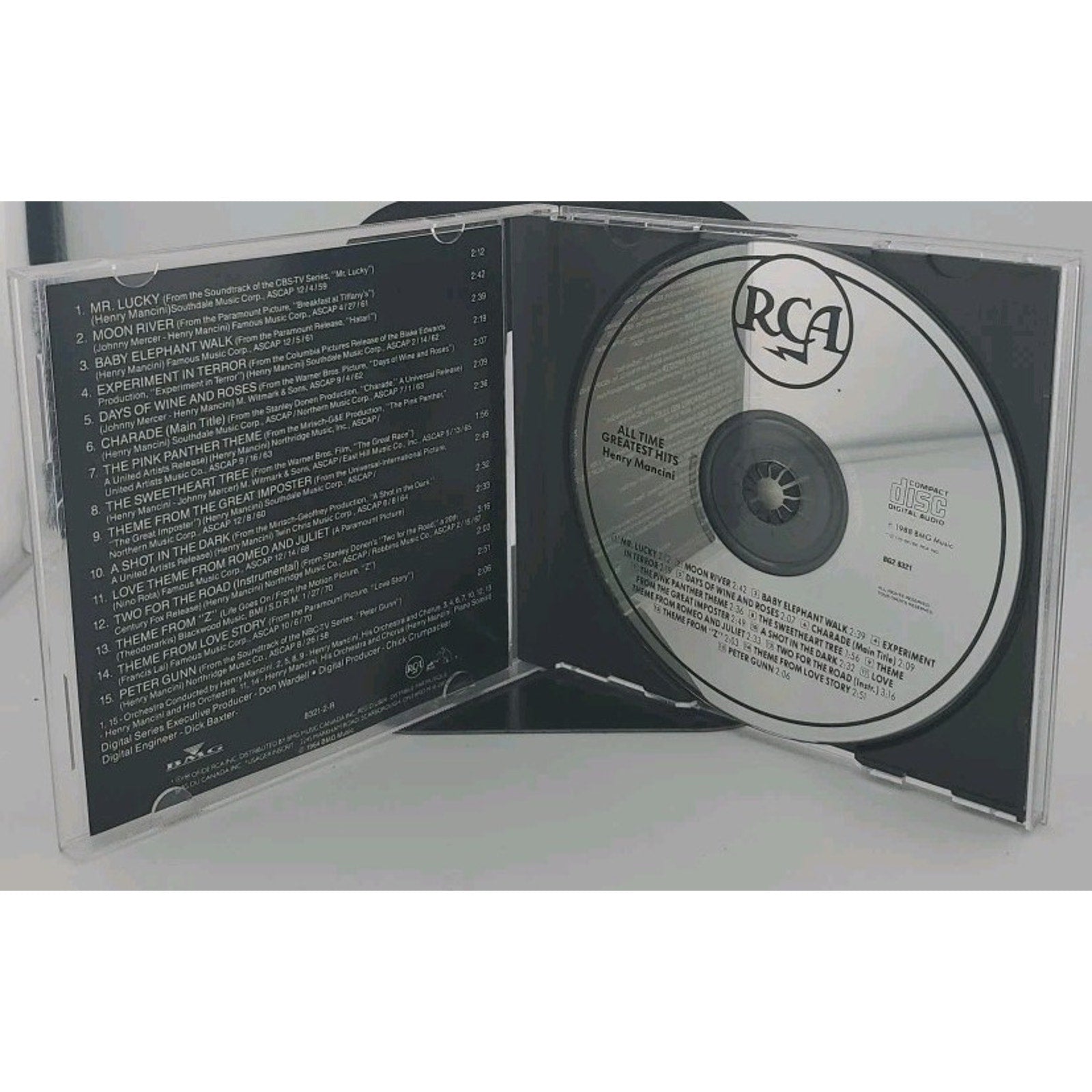All-Time Greatest Hits, Vol. 1 by Henry Mancini (CD, RCA)