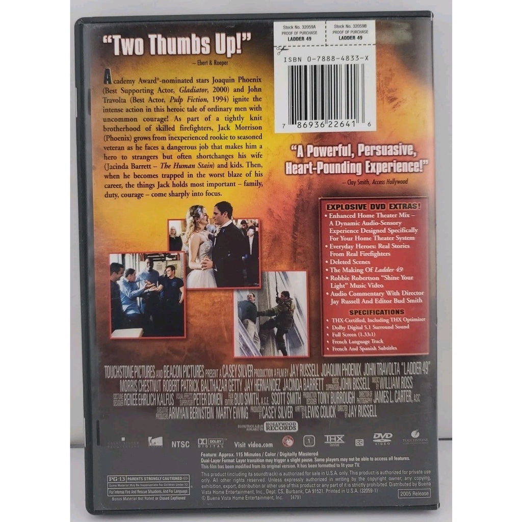 Ladder 49 (DVD, 2004)