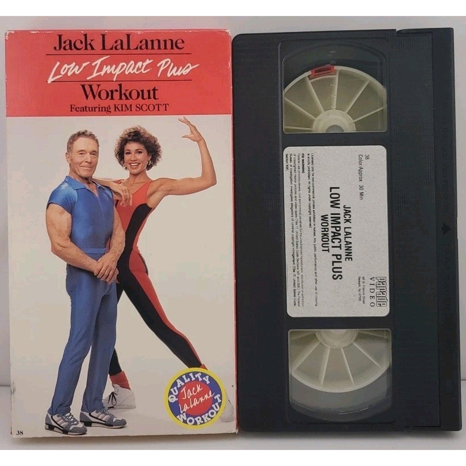Jack Lalanne - Low Impact Plus Workout VHS