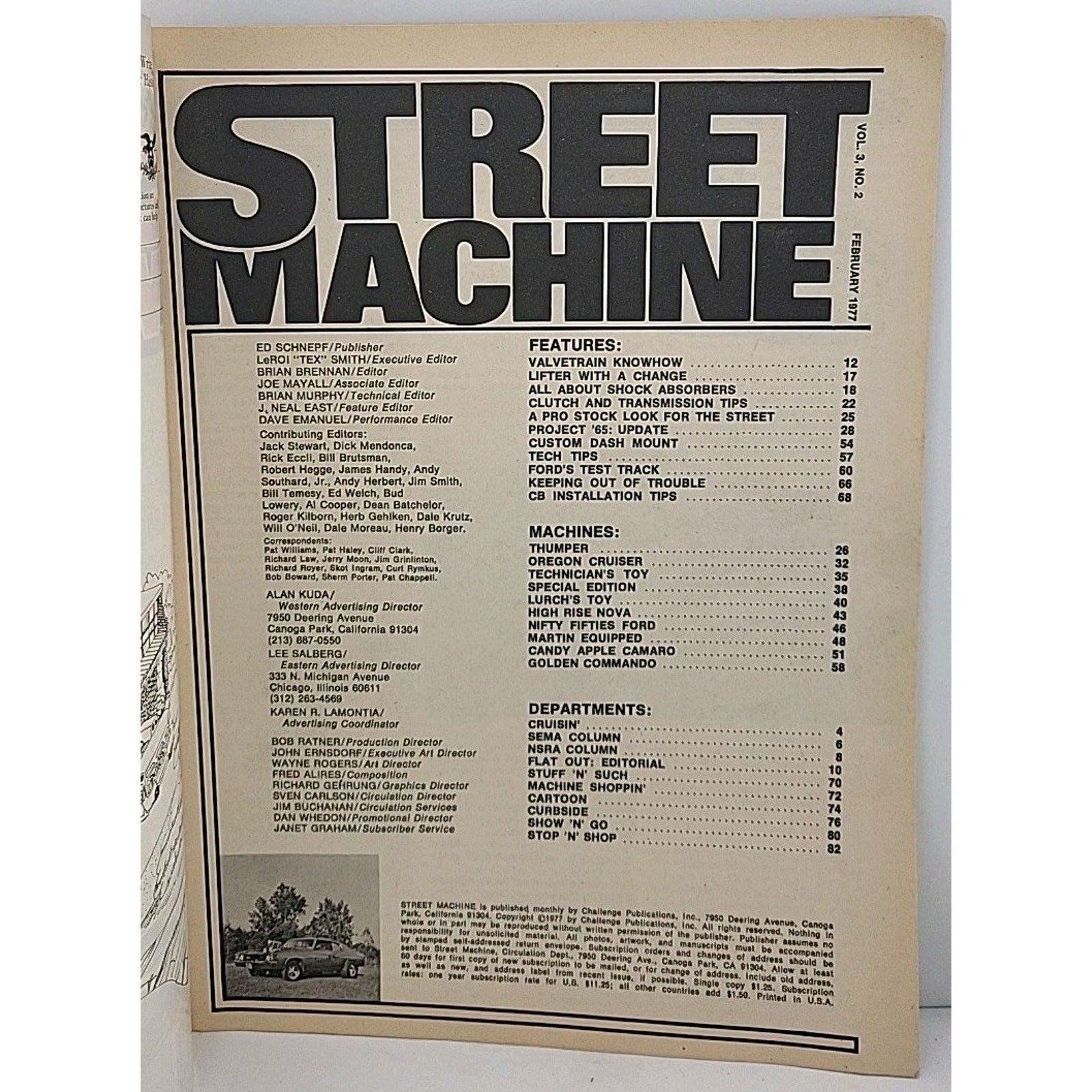 Street Machines Magazine - February 1977 - Vol. 3 No. 2