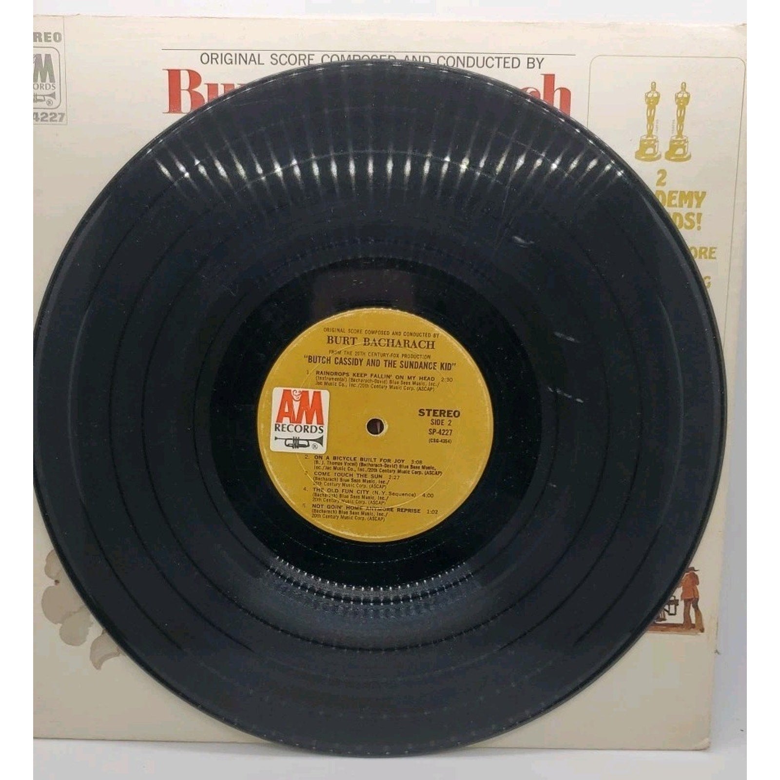 Burt Bacharach / Butch Cassidy And The Sundance Kid Original Score Vinyl Record