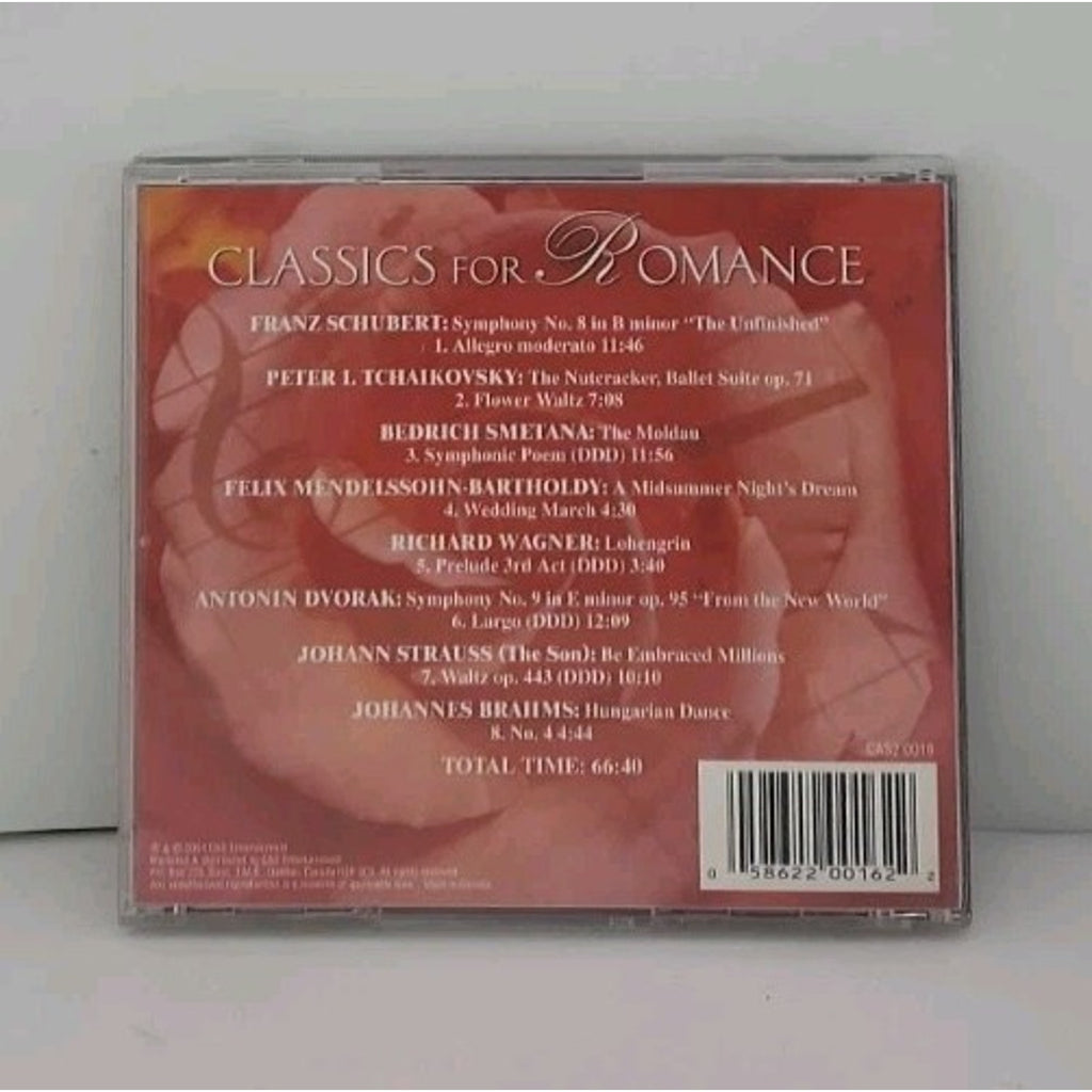 Classics for Romance Classical Music CD