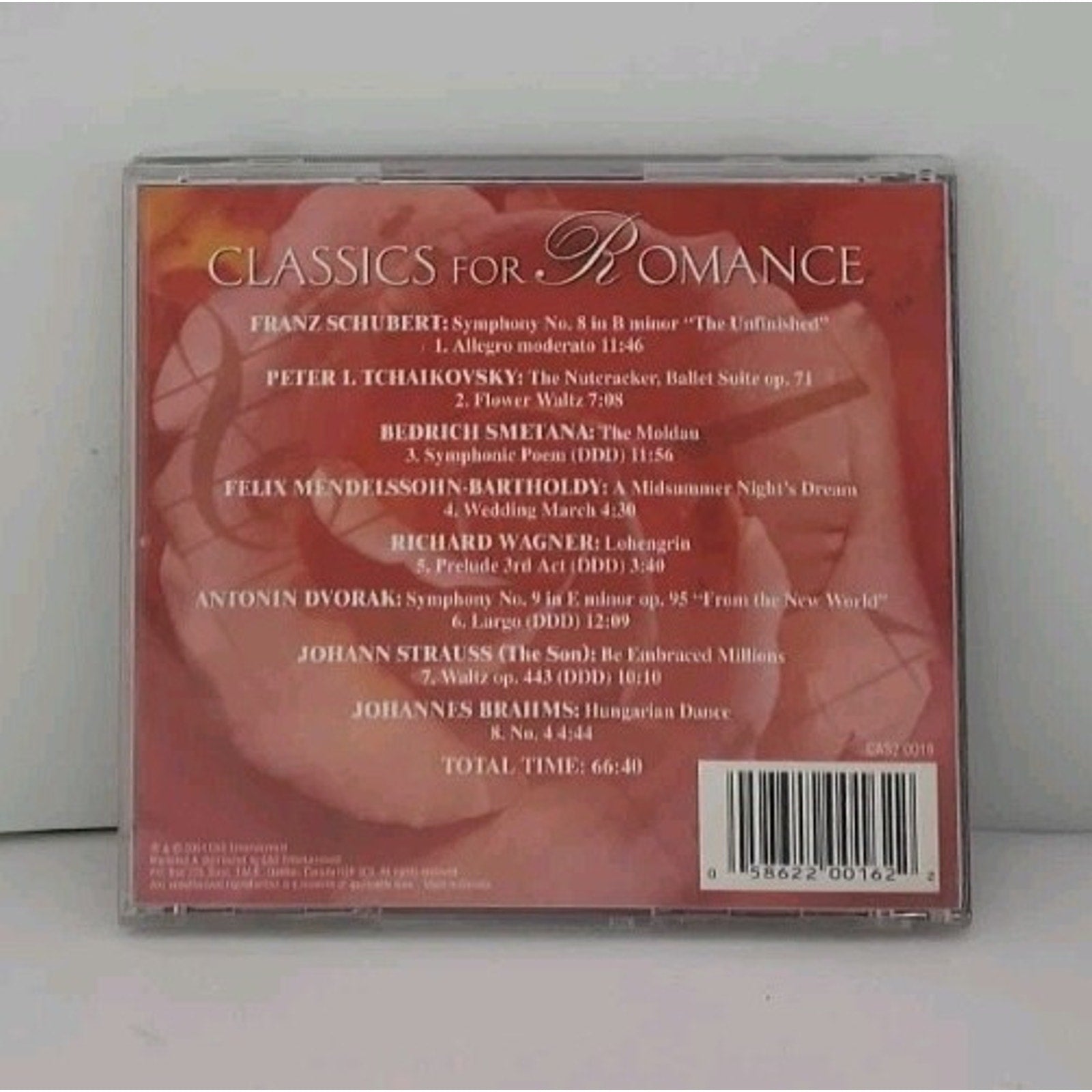Classics for Romance Classical Music CD