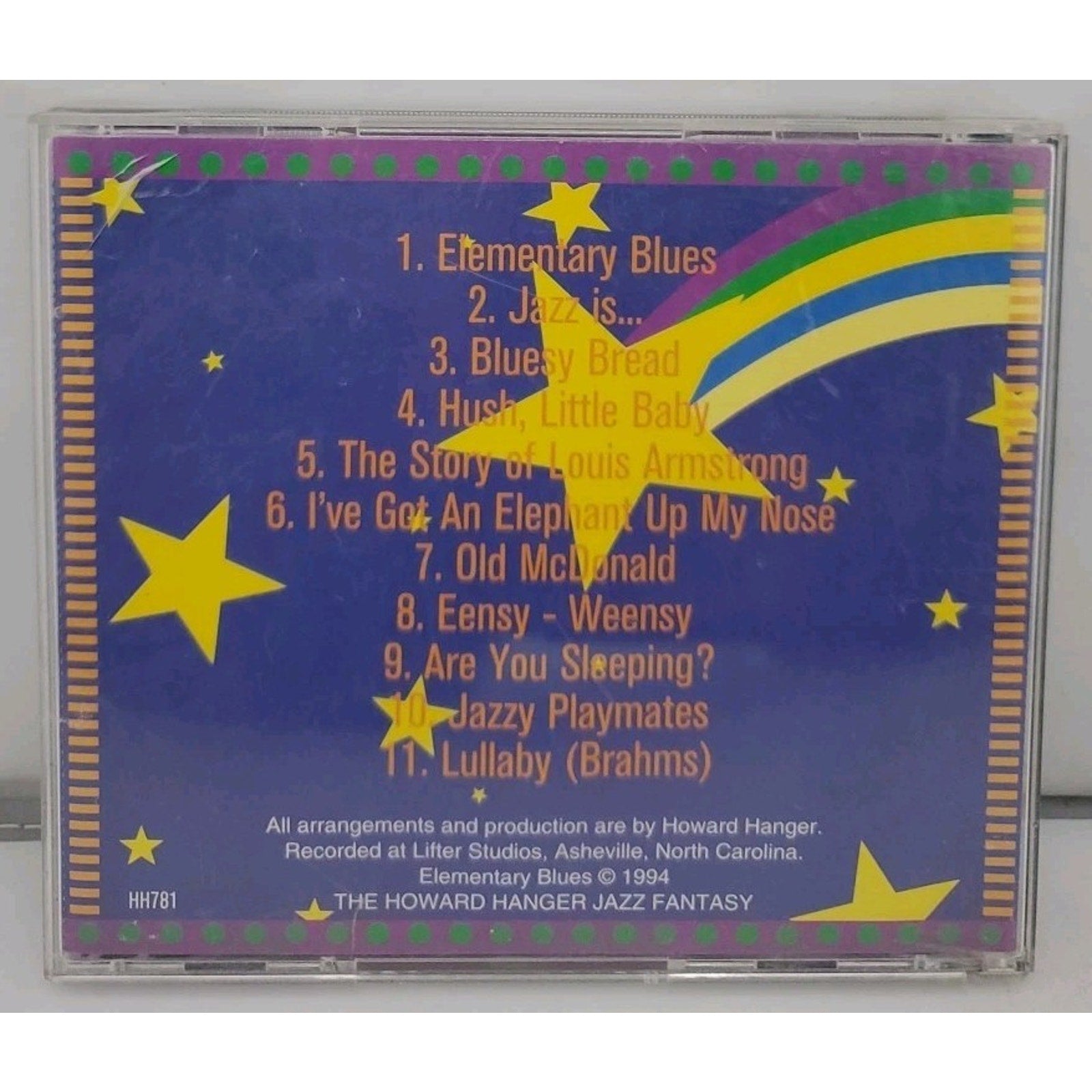 Howard Hanger Jazz Fantasy - Elementary Blues CD