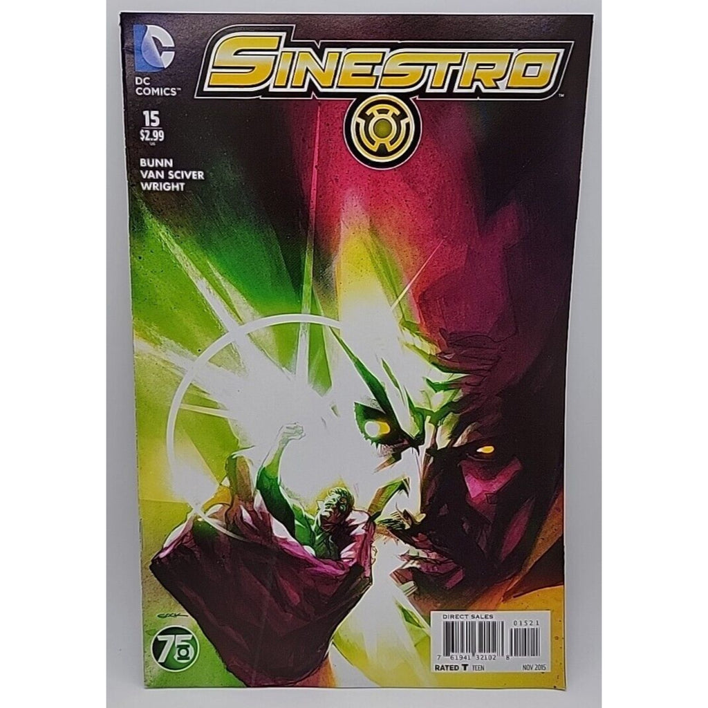 Sinestro #15 (2015) Green Lantern Variant Cover!