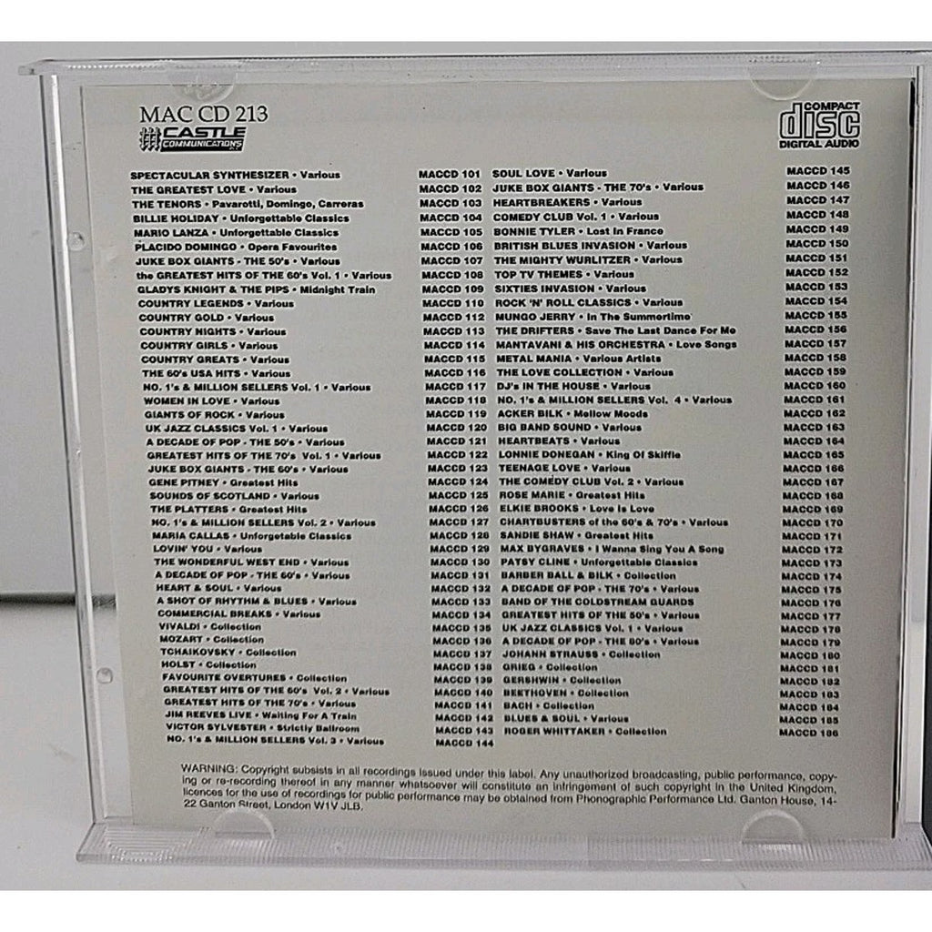Send Me The Pillow You Dream On CD Various
