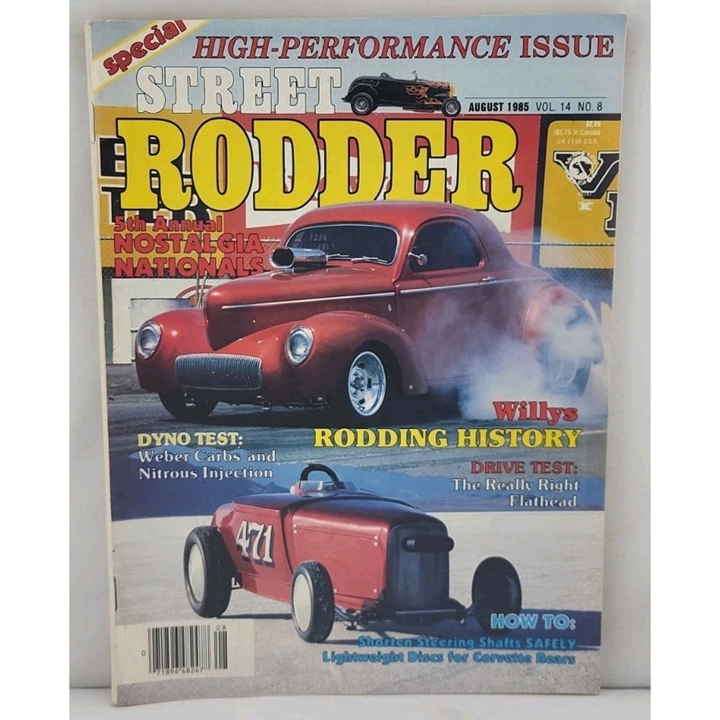 Street Rodder Magazine - August 1985 - Vol. 14 No. 8