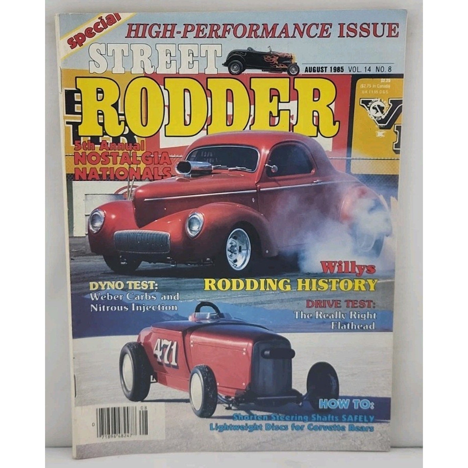 Street Rodder Magazine - August 1985 - Vol. 14 No. 8