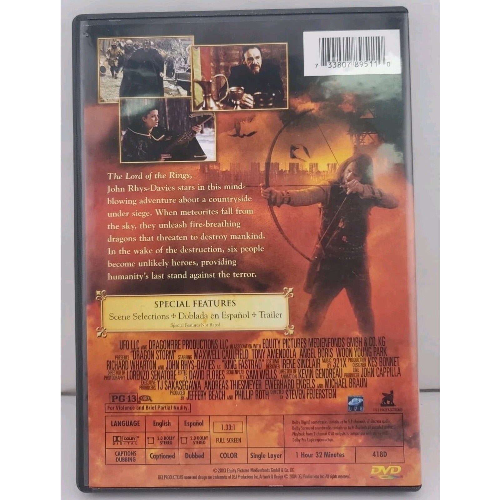 Dragon Storm (DVD, 2004)