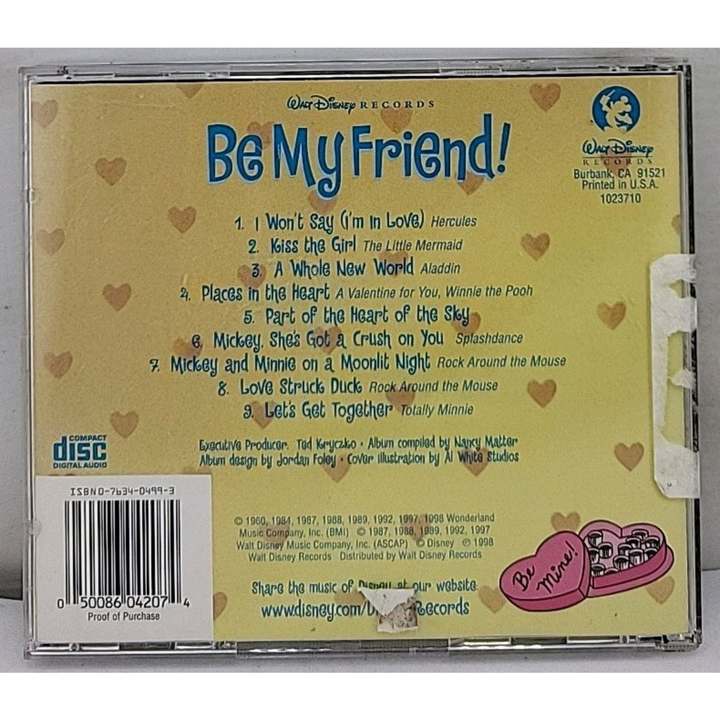 Be My Friend by Various (CD, 2003)